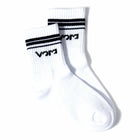 Vora Stripe Half-Crew Sock