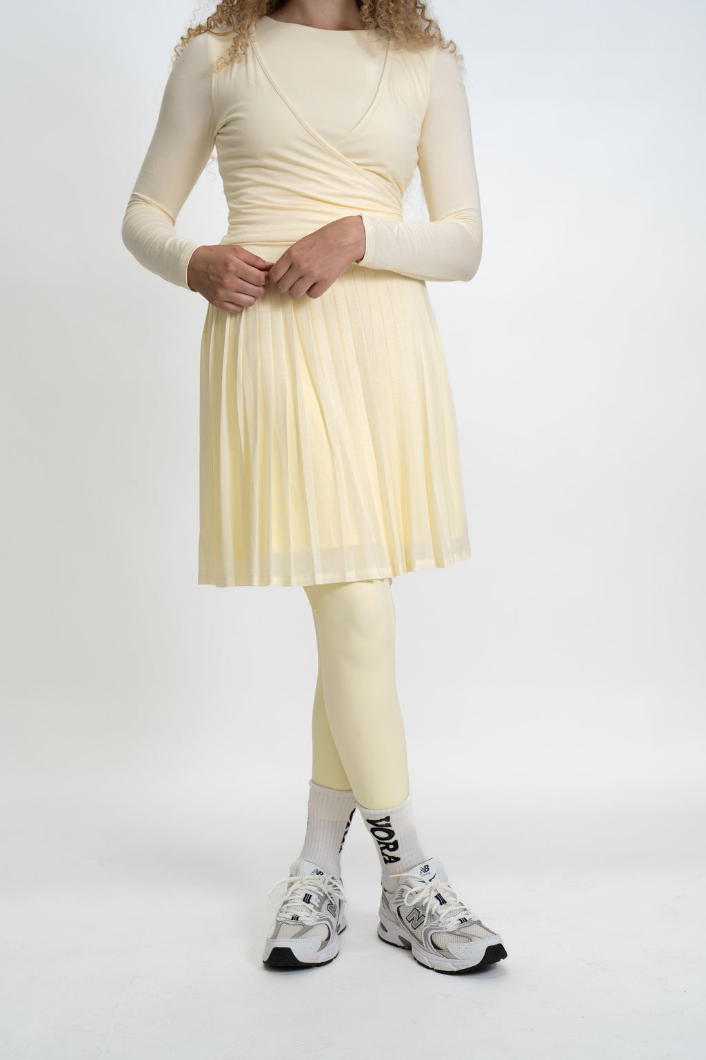 VORA♥︎𝒥𝑜𝒶𝓃𝒶 "Pastel Yellow" Joana Skirt