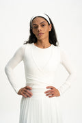 VORA♥︎𝒥𝑜𝒶𝓃𝒶 "Bridal Edit" Wrap Shirt