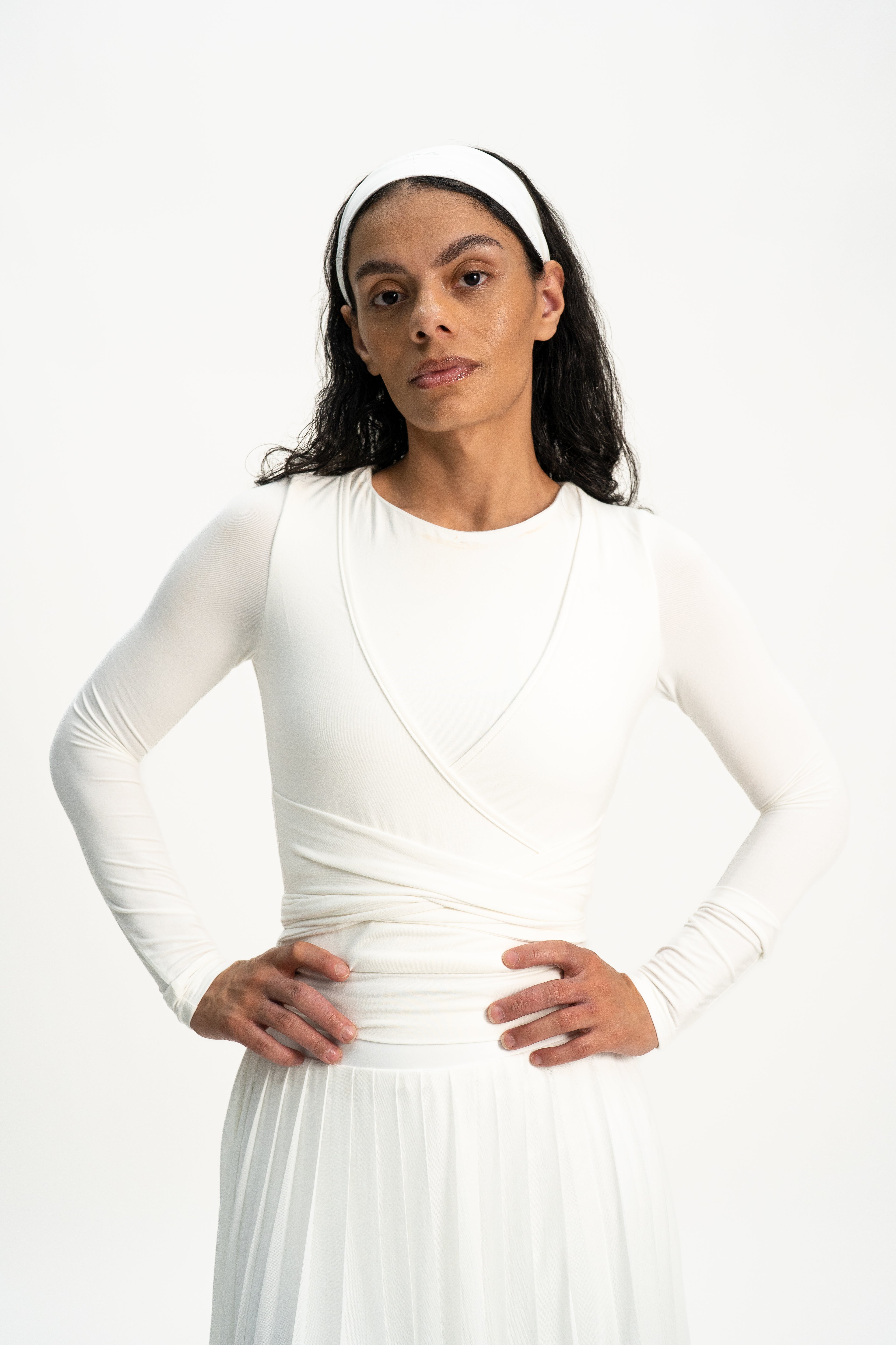 VORA♥︎𝒥𝑜𝒶𝓃𝒶 "Bridal Edit" Wrap Shirt