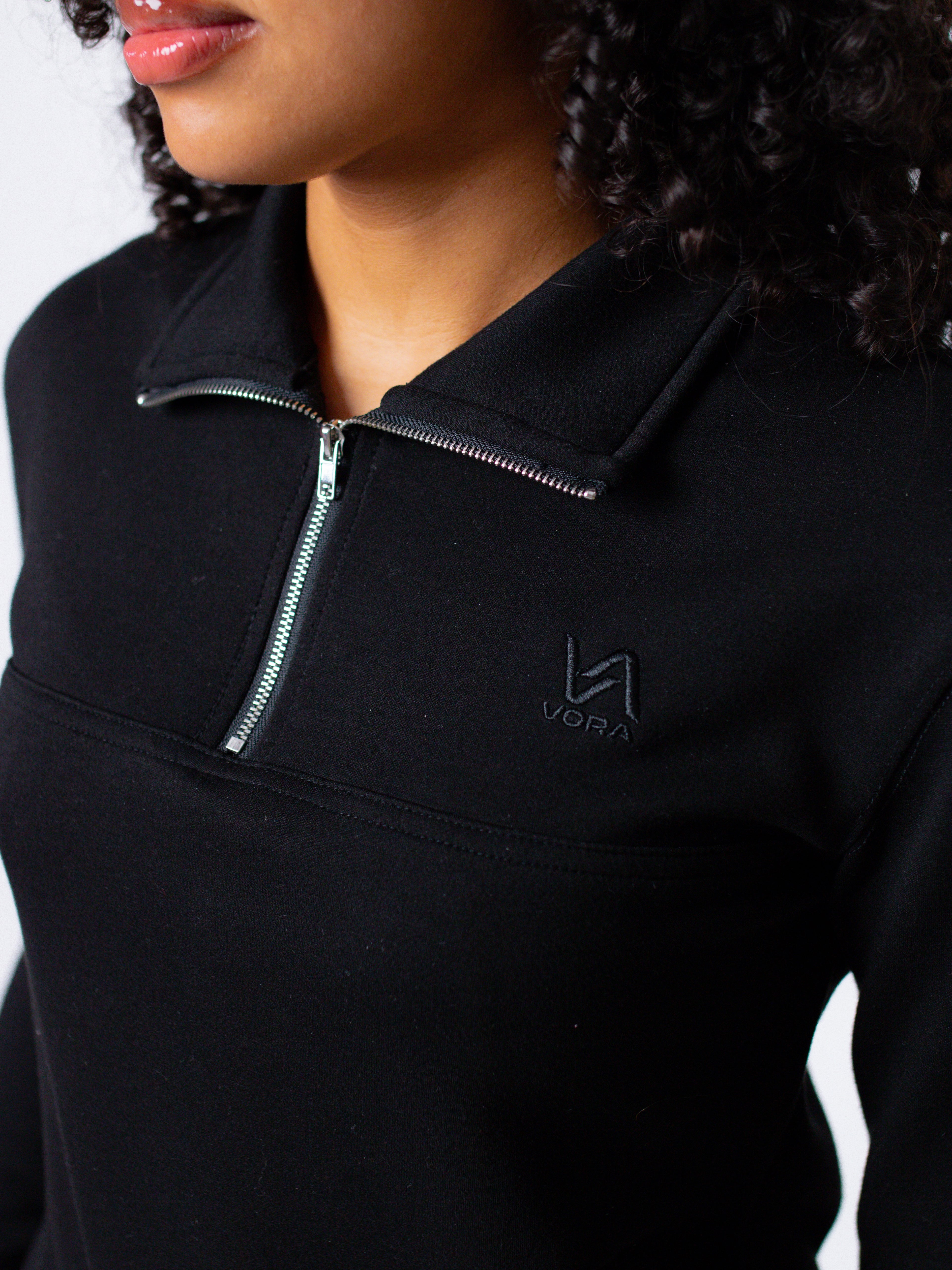 VORA "Black Licorice" Top