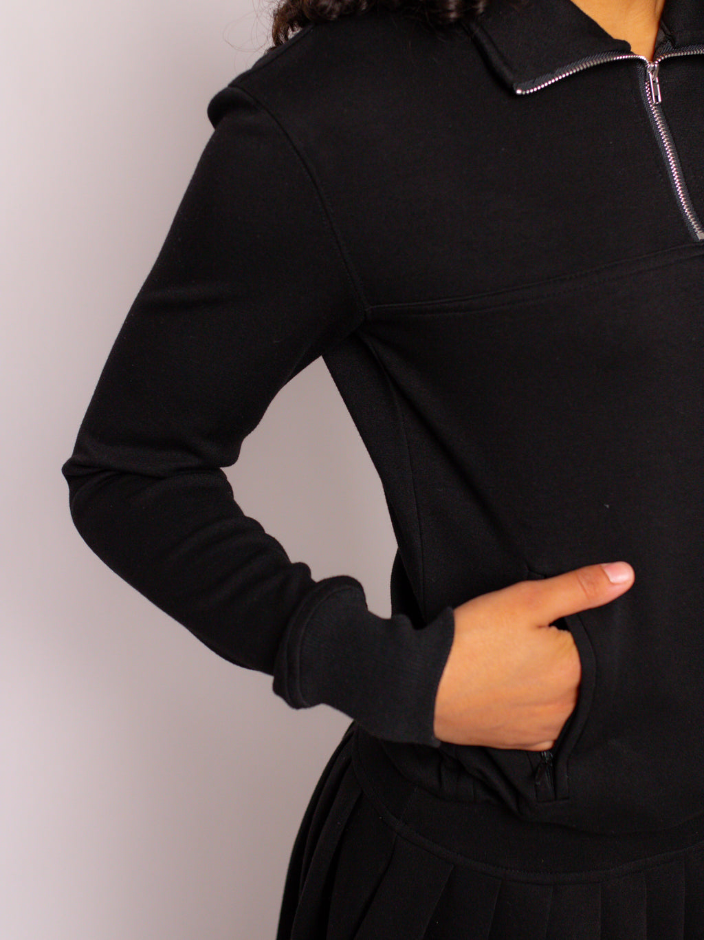 VORA "Black Licorice" Top