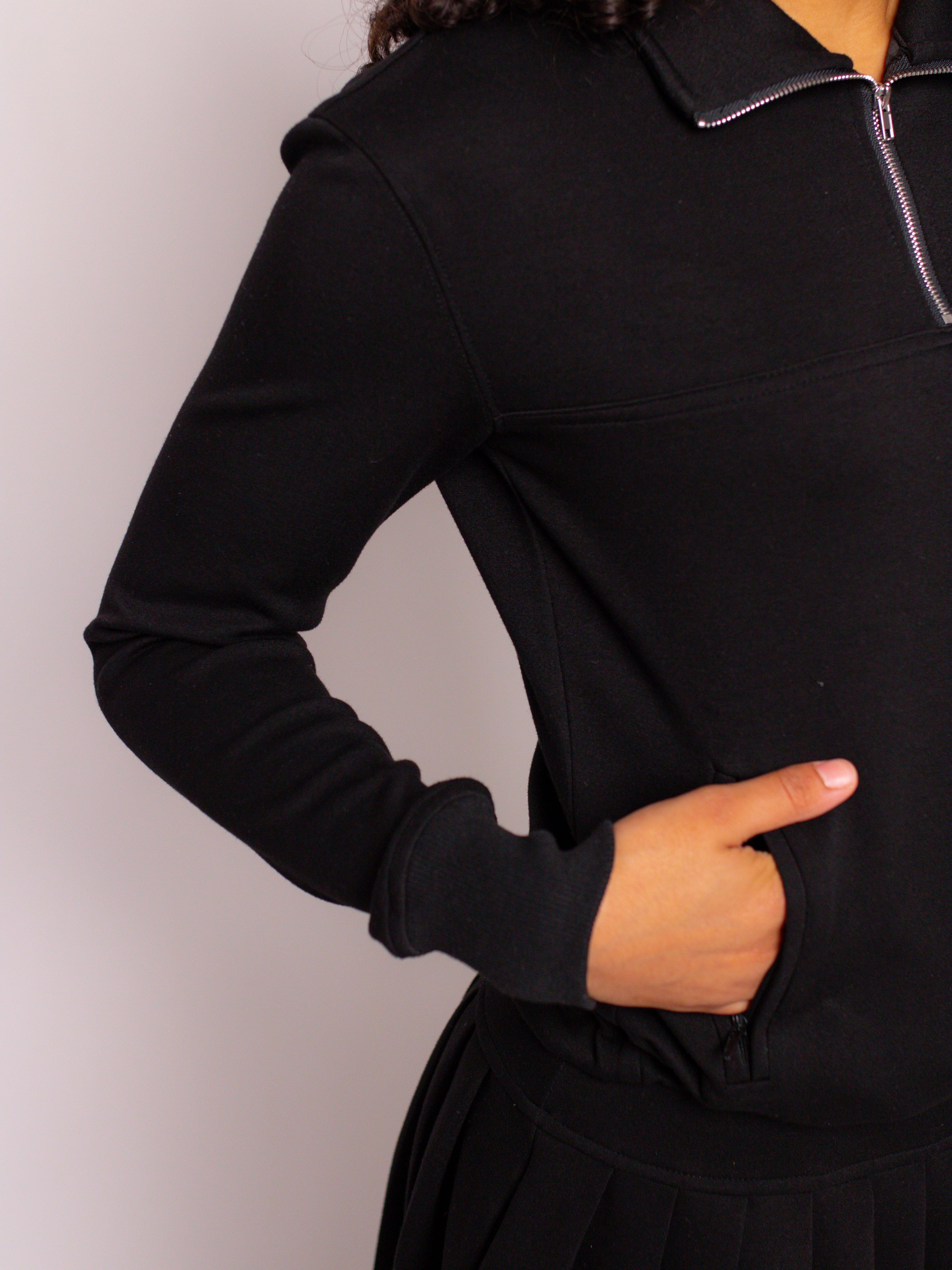 VORA "Black Licorice" Top