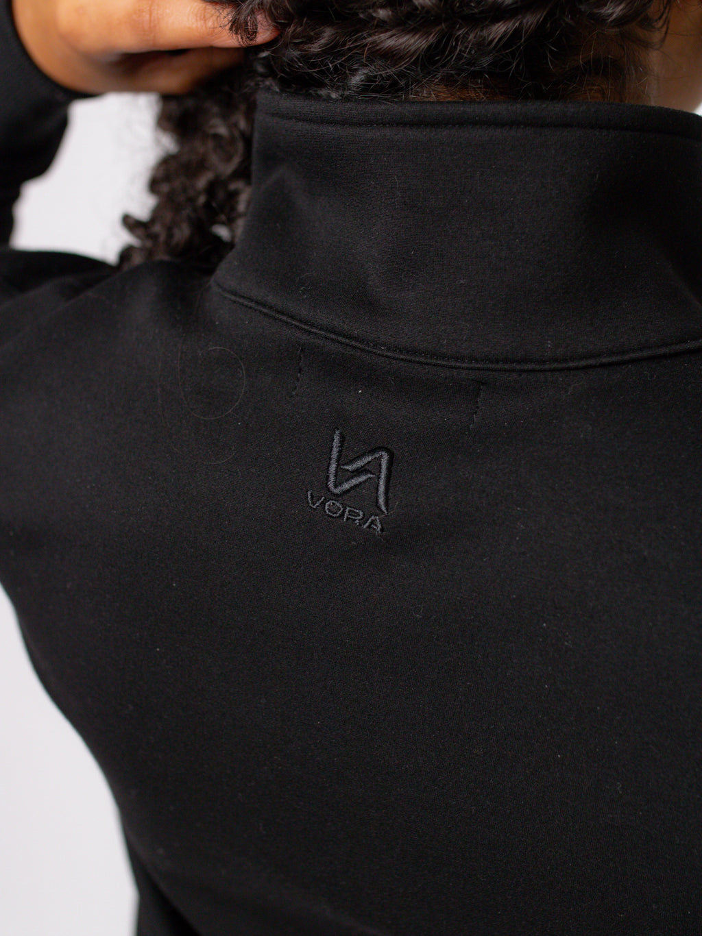 VORA "Black Licorice" Top