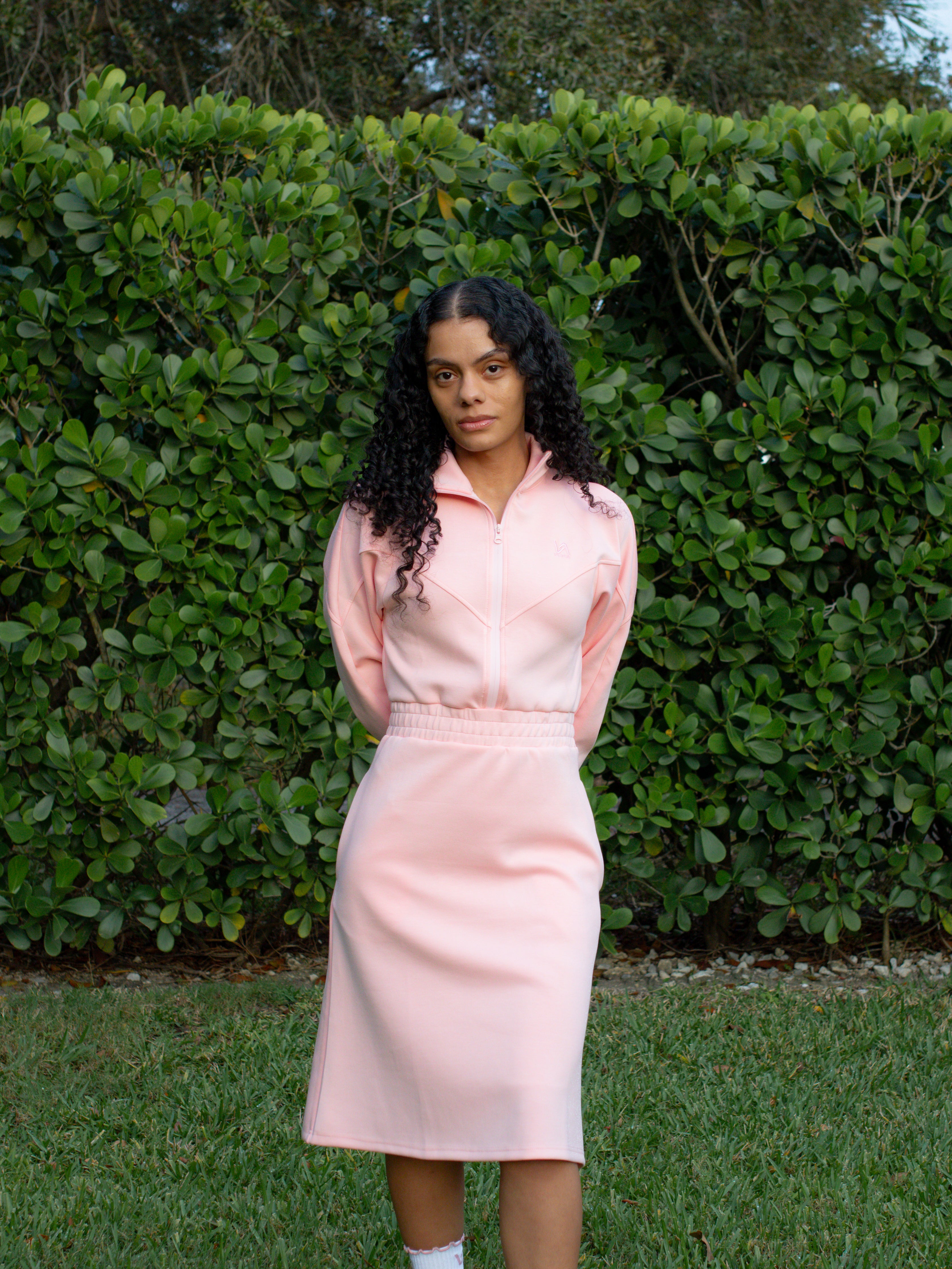 The VORA Dress "Sweettart Pink"