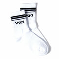 Vora Stripe Half-Crew Sock