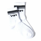 Vora Stripe Half-Crew Sock